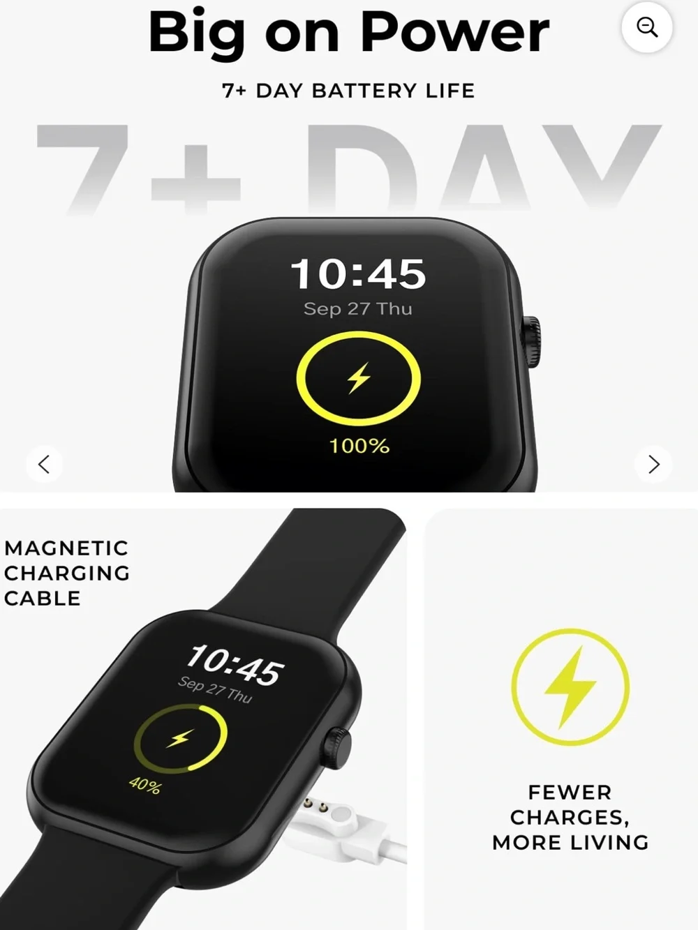 Teal Smartwatch with Comfortable Silicone Band